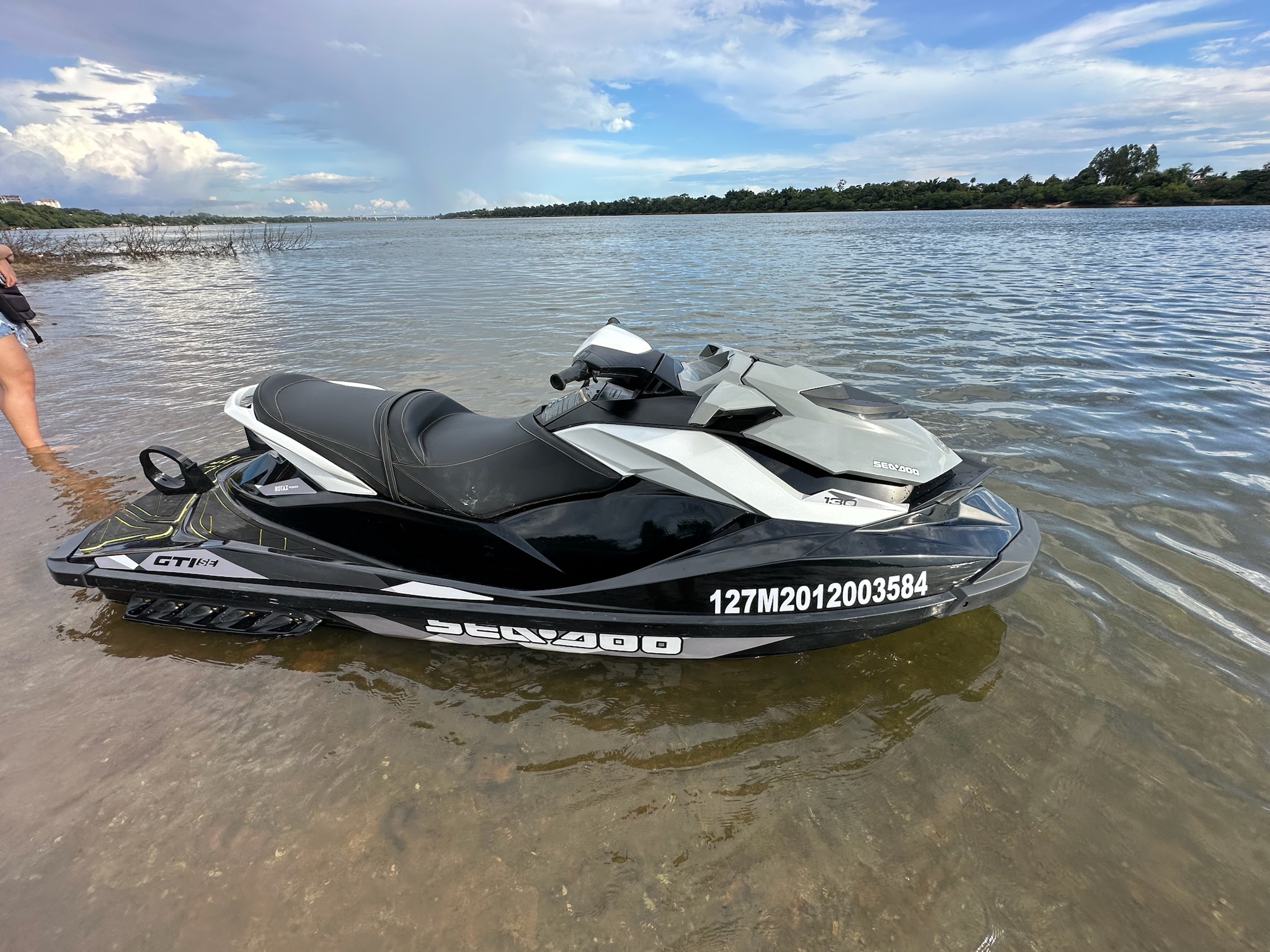 Jetski Sea-Doo - Na praia